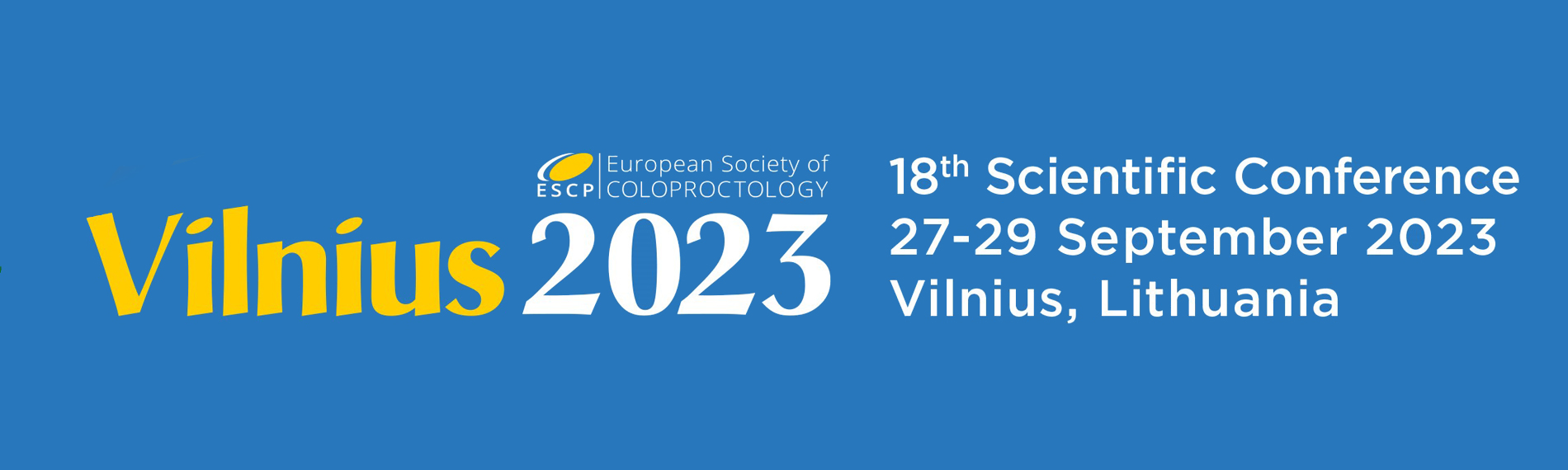 Congresso ESCP 2023, 27-29 settembre 2023