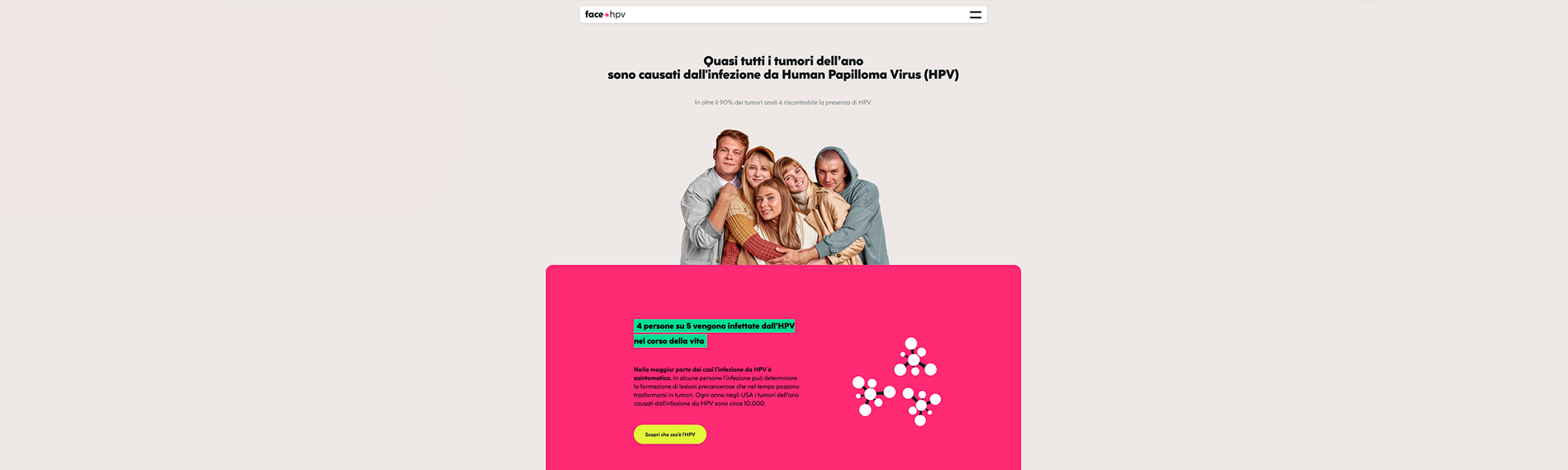 Lancio nuovo sito Fight HPV